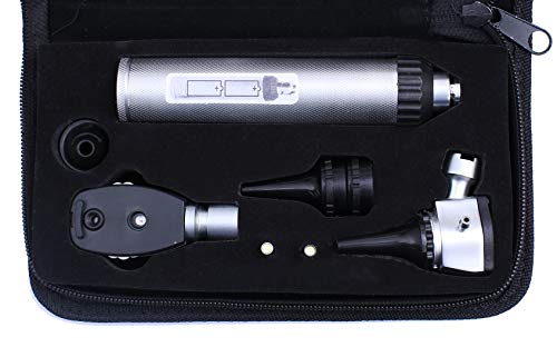 Protege Combo Otoscope Set - Multi-Function Ear Scope for Ear, Nose & Eye Examination (Improved Eye Scope)