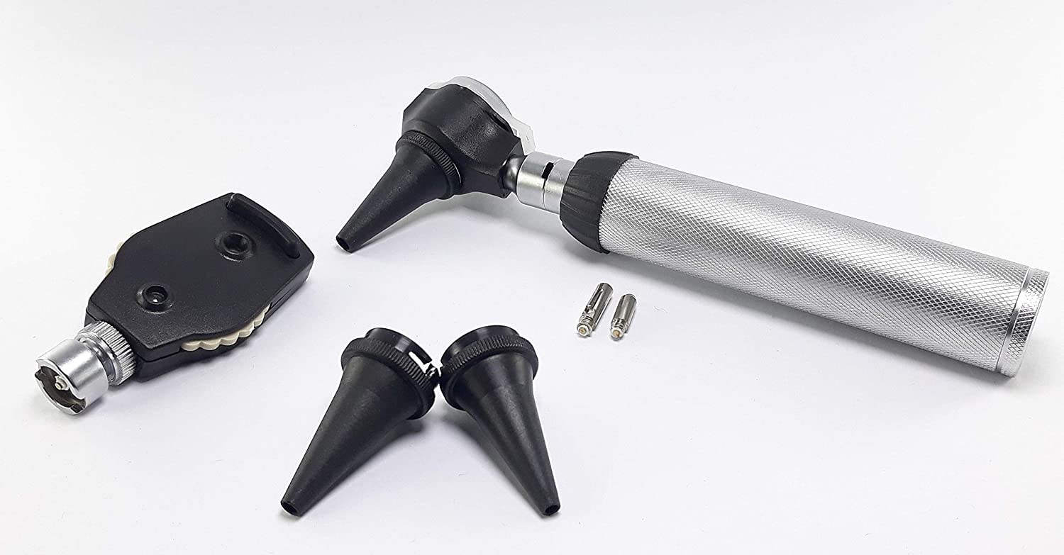 New Professional ENT Otoscope Ophthalmoscope set UPGRADED For medical students