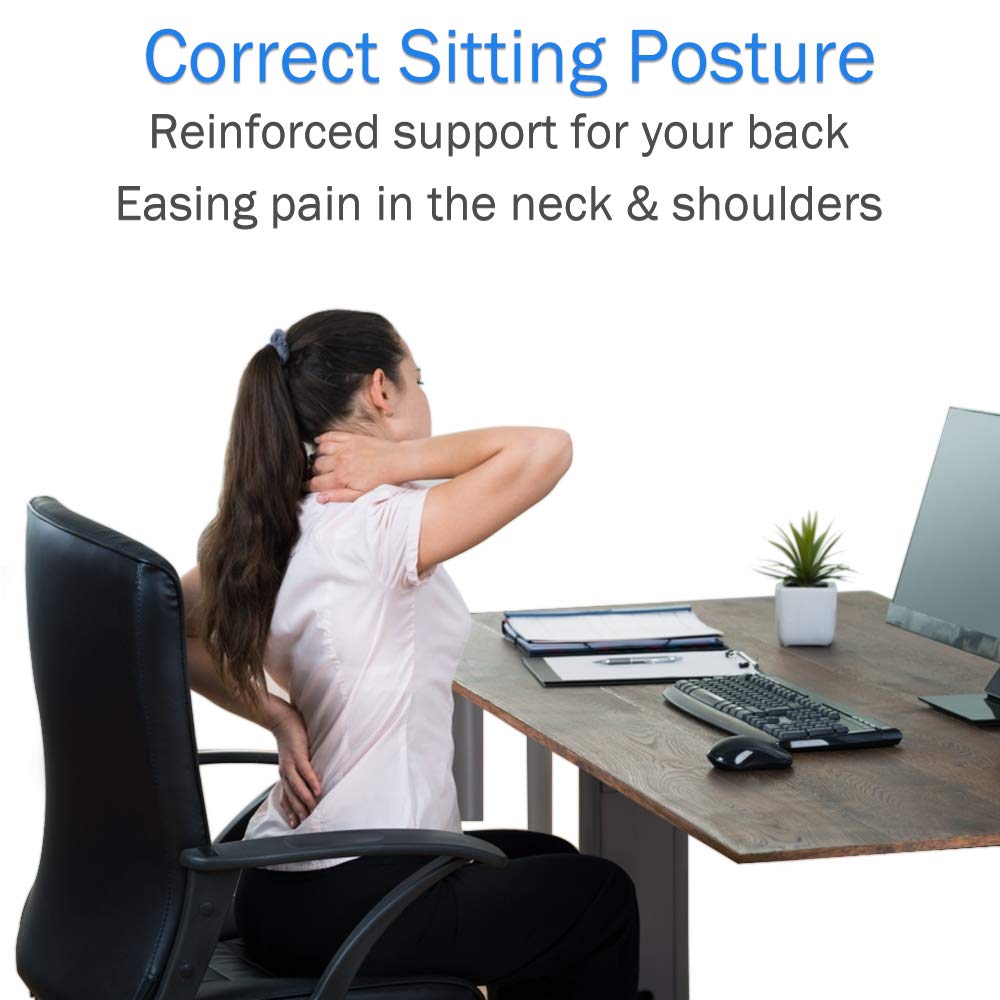 Adjustable Posture Corrector Back Support Shoulder Lumbar Brace Suppor –  Protege Medical Inc.