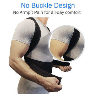 Dropship Adjustable Weightlifting Belt With Shoulder Strap Back